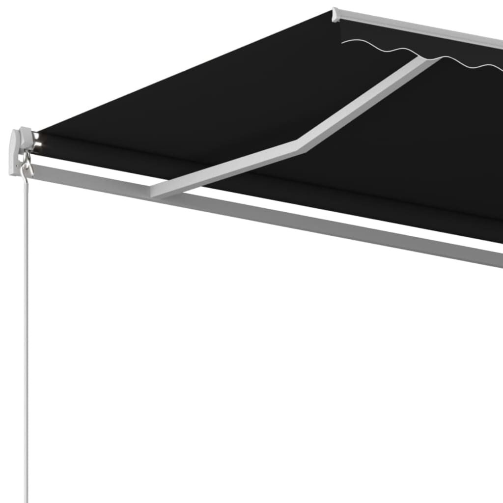 Tenda da Sole Retrattile Manuale 400x300 cm Antracite
