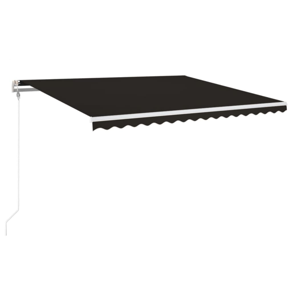 Tenda da Sole Retrattile Automatica 400x300 cm Antracite