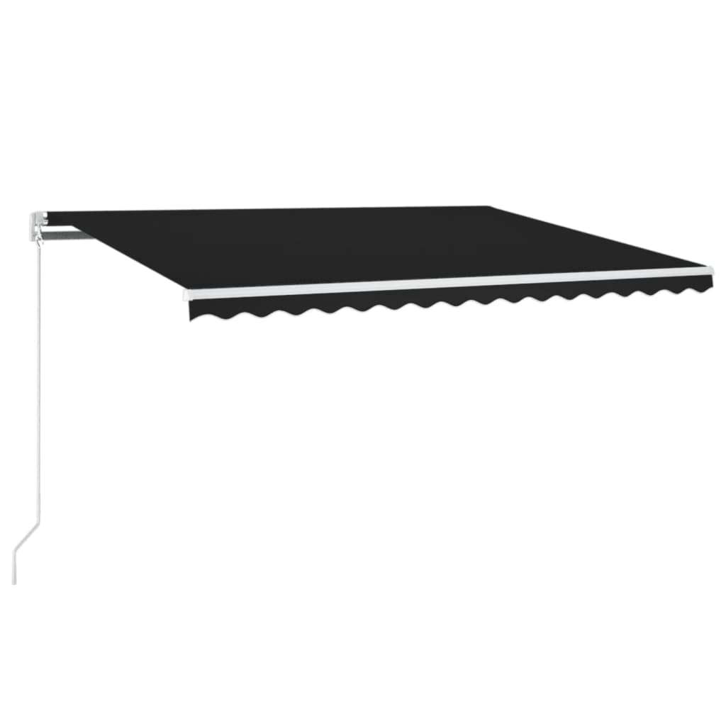 Tenda da Sole Retrattile Automatica 450x300 cm Antracite