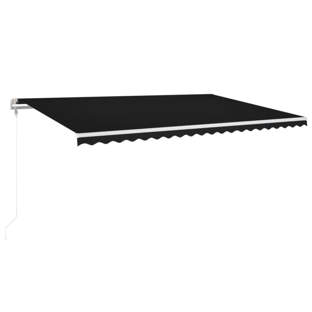 Tenda da Sole Retrattile Automatica 500x300 cm Antracite