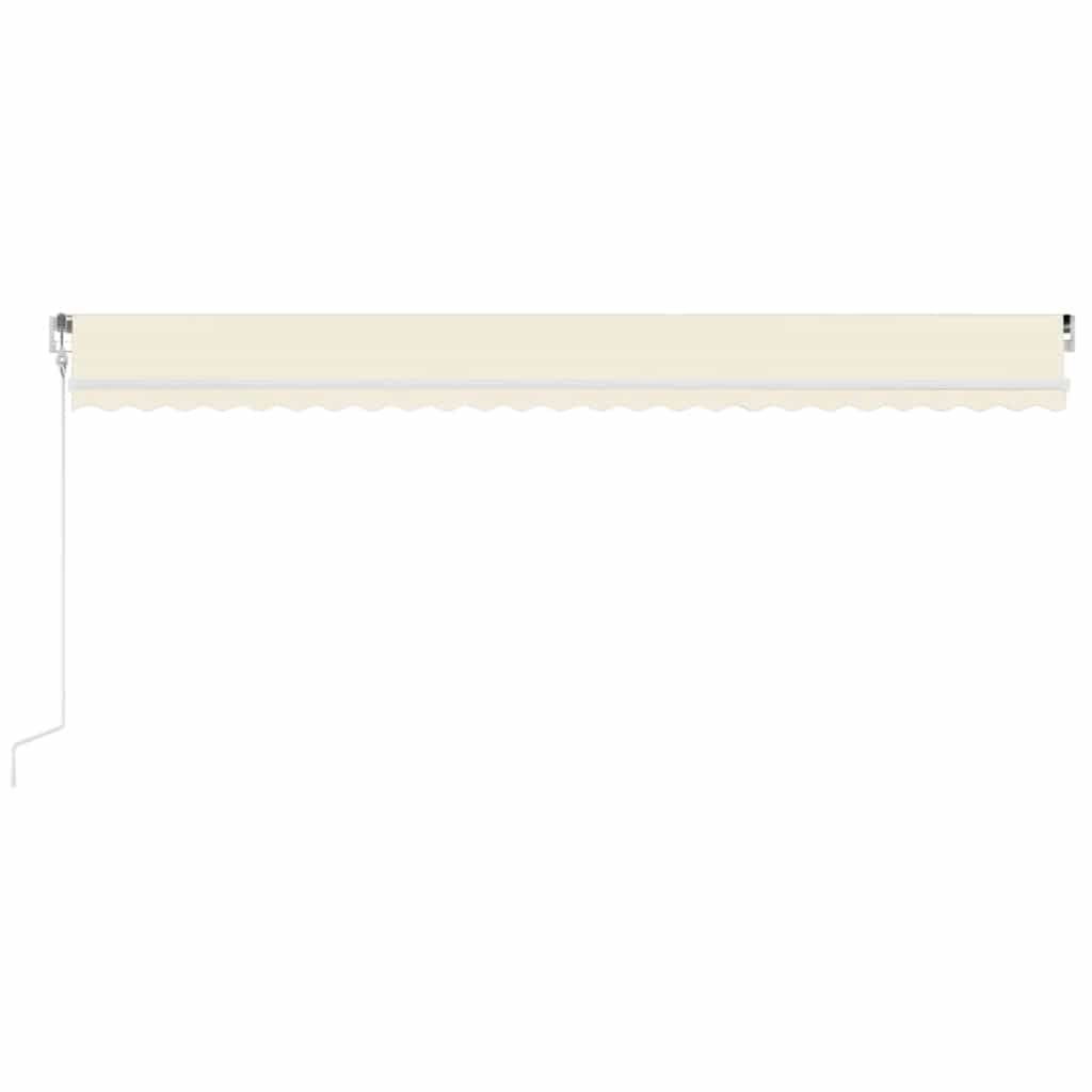 Tenda da Sole Retrattile Automatica 600x350 cm Crema