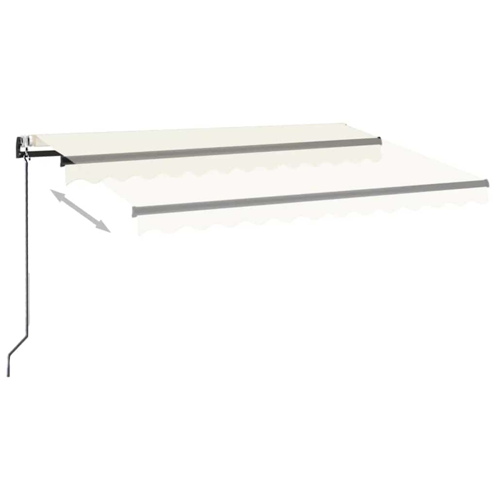 Tenda da Sole Retrattile Automatica 300x250 cm Crema