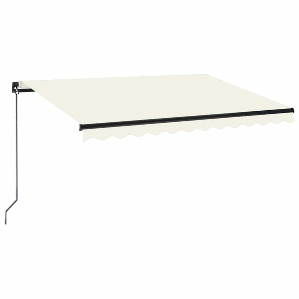 Tenda da Sole Retrattile Manuale 350x250 cm Crema