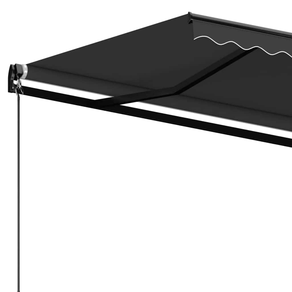 Tenda da Sole Retrattile Manuale 350x250 cm Antracite