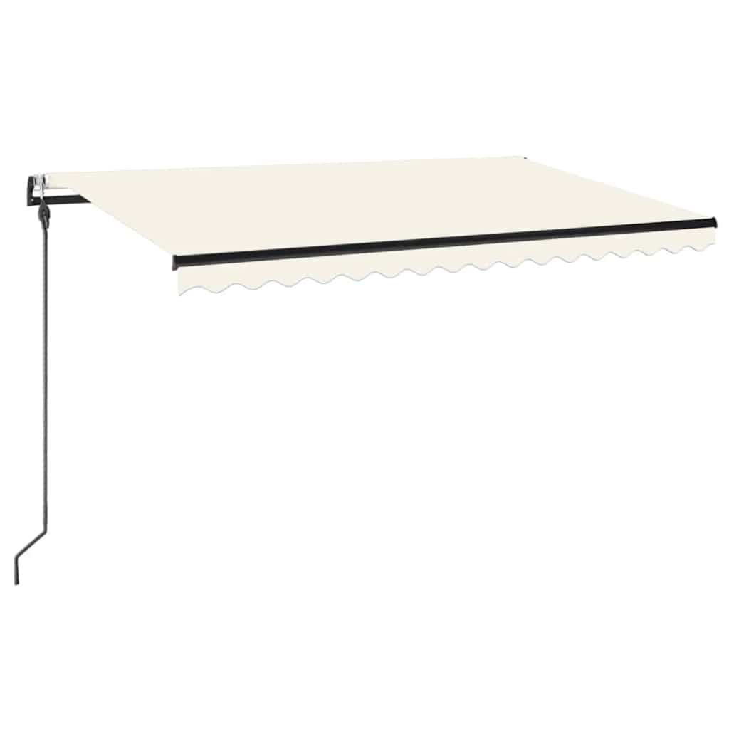Tenda da Sole Retrattile Automatica 400x300 cm Crema