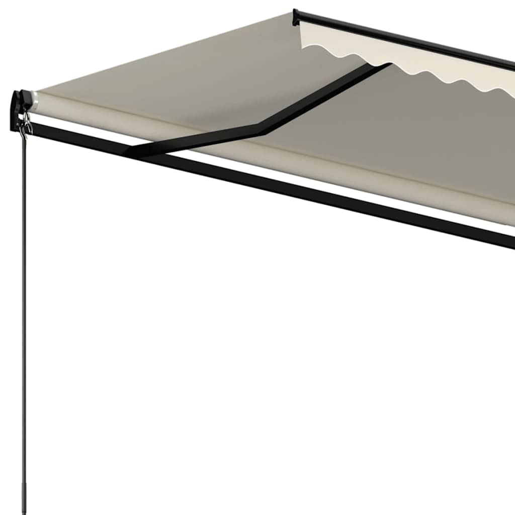 Tenda da Sole Retrattile Automatica 400x300 cm Crema