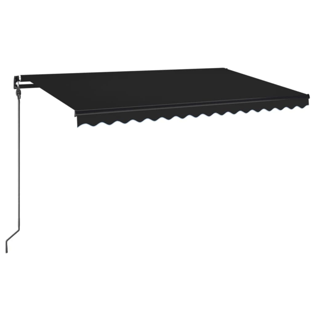Tenda da Sole Retrattile Manuale 450x300 cm Antracite