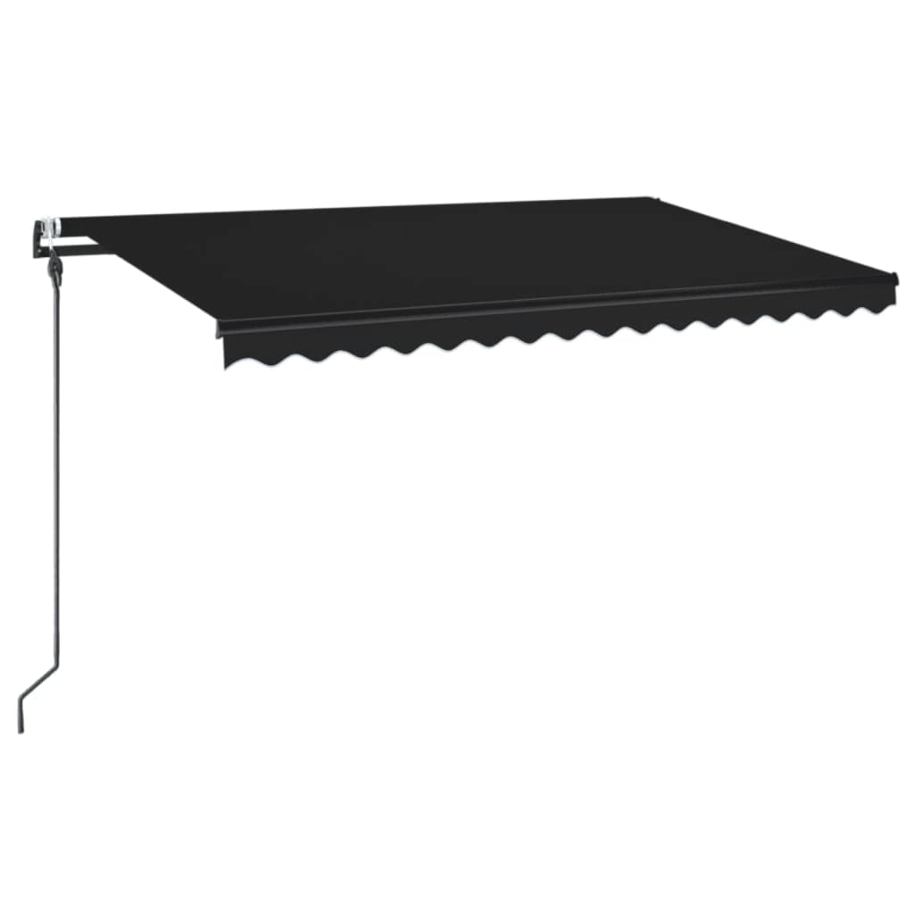 Tenda da Sole Retrattile Automatica 450x300 cm Antracite