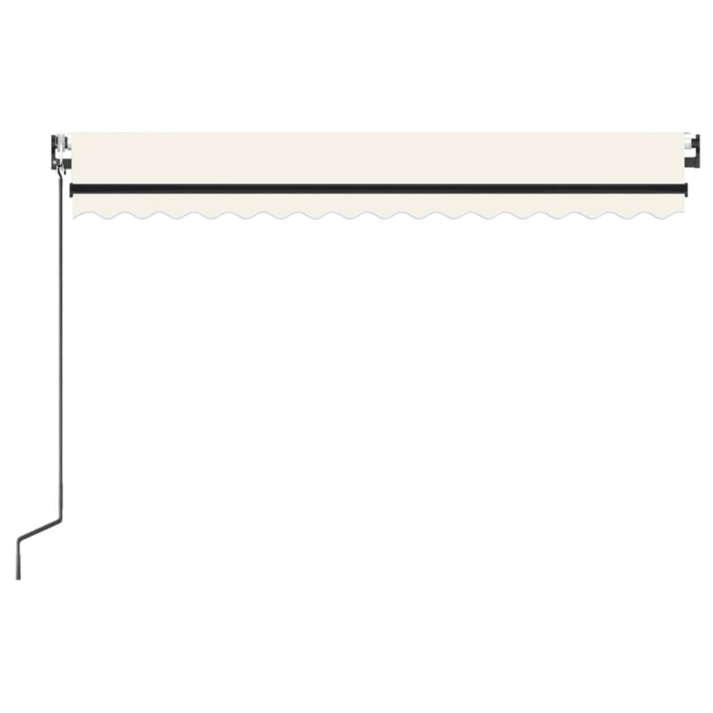 Tenda retrattile Crema 450 × 300 cm Poliestere