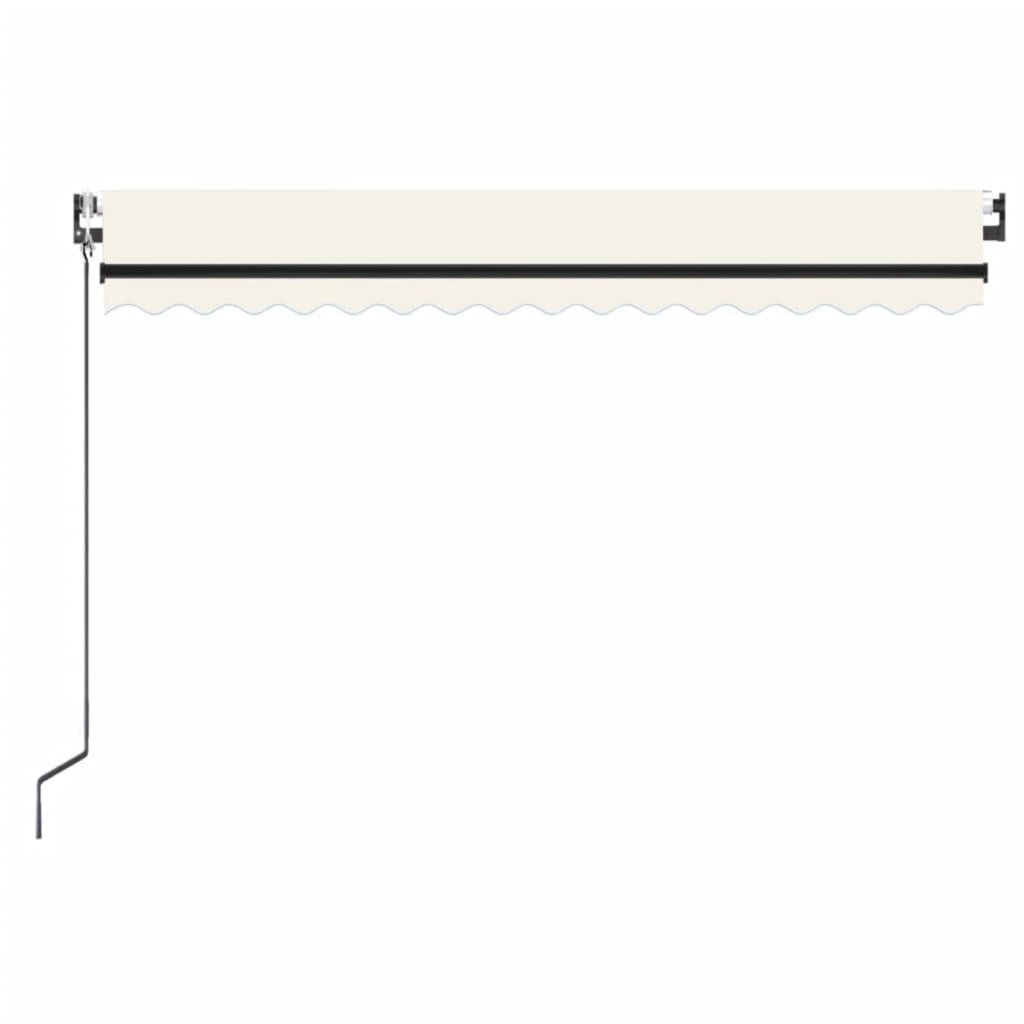 Tenda da Sole Retrattile Automatica 450x350 cm Crema