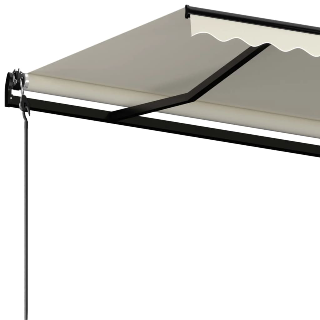 Tenda da Sole Retrattile Automatica 450x350 cm Crema