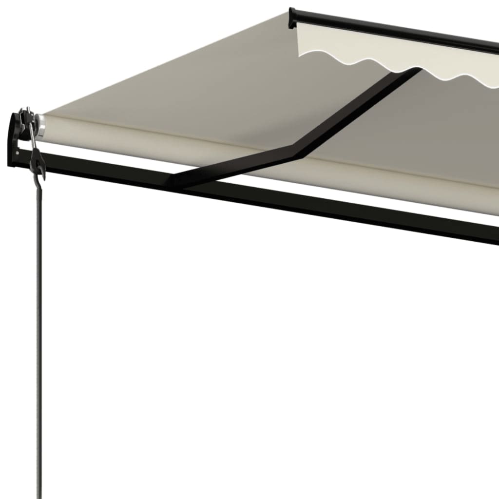 Tenda da Sole Retrattile Automatica 500x350 cm Crema
