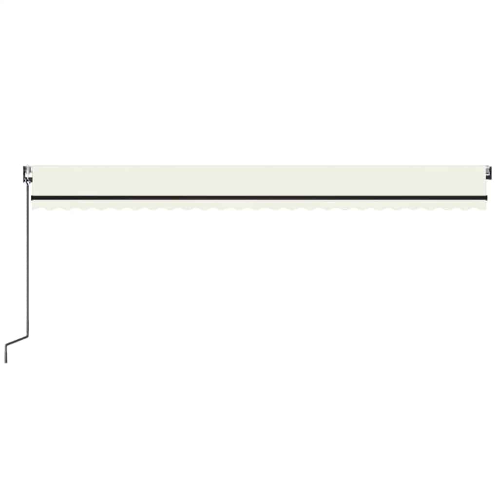 Tenda da Sole Retrattile Automatica 600x350 cm Crema