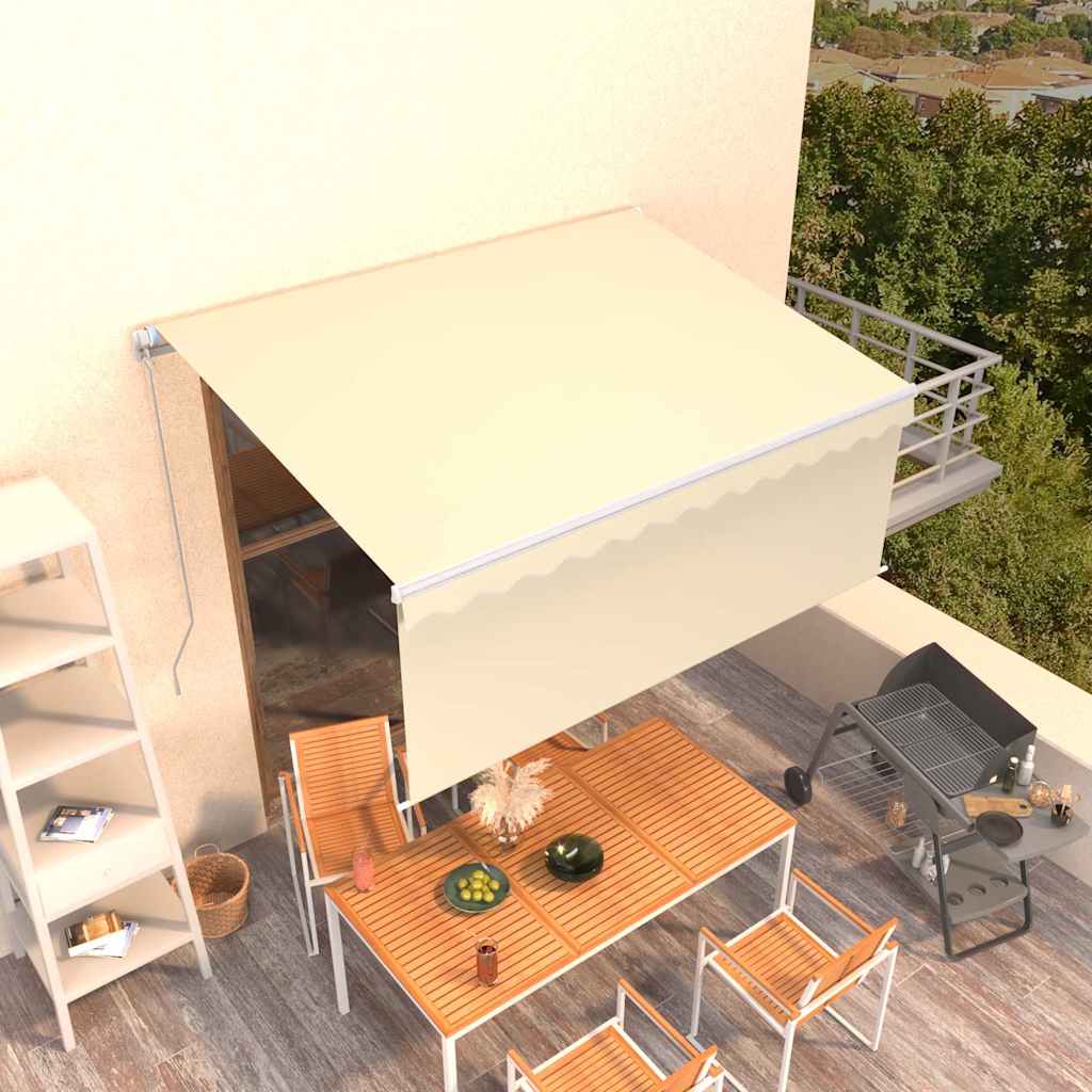 Tenda retrattile Crema 3 x 2,5 m Poliestere