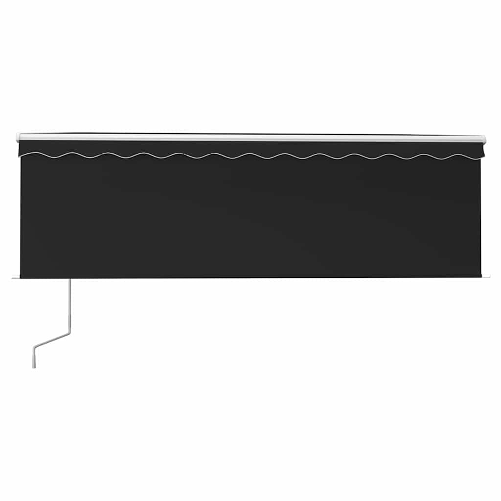Tenda Sole Retrattile Automatica con Parasole 4,5x3m Antracite