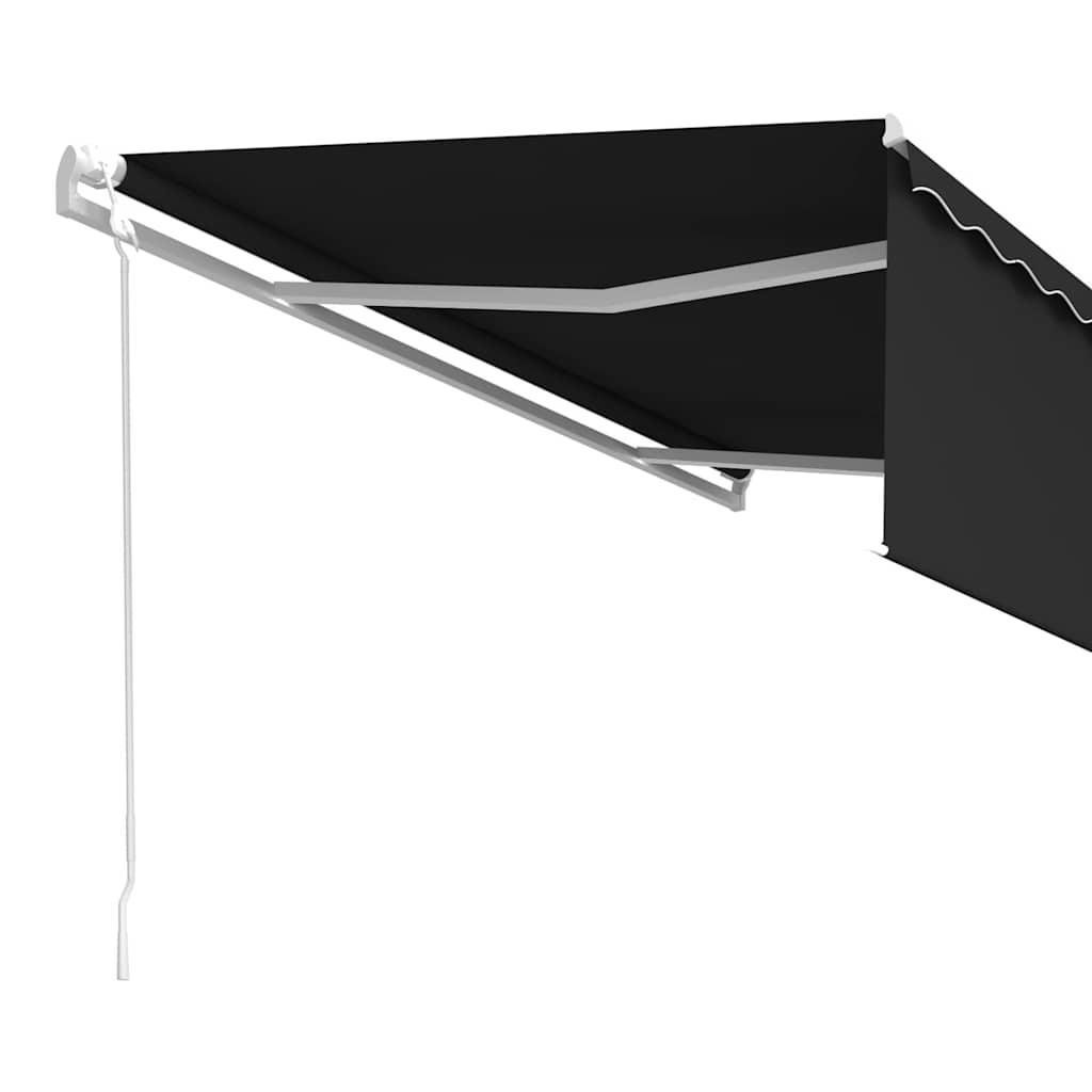 Tenda Sole Retrattile Automatica Parasole 5x3 m Antracite