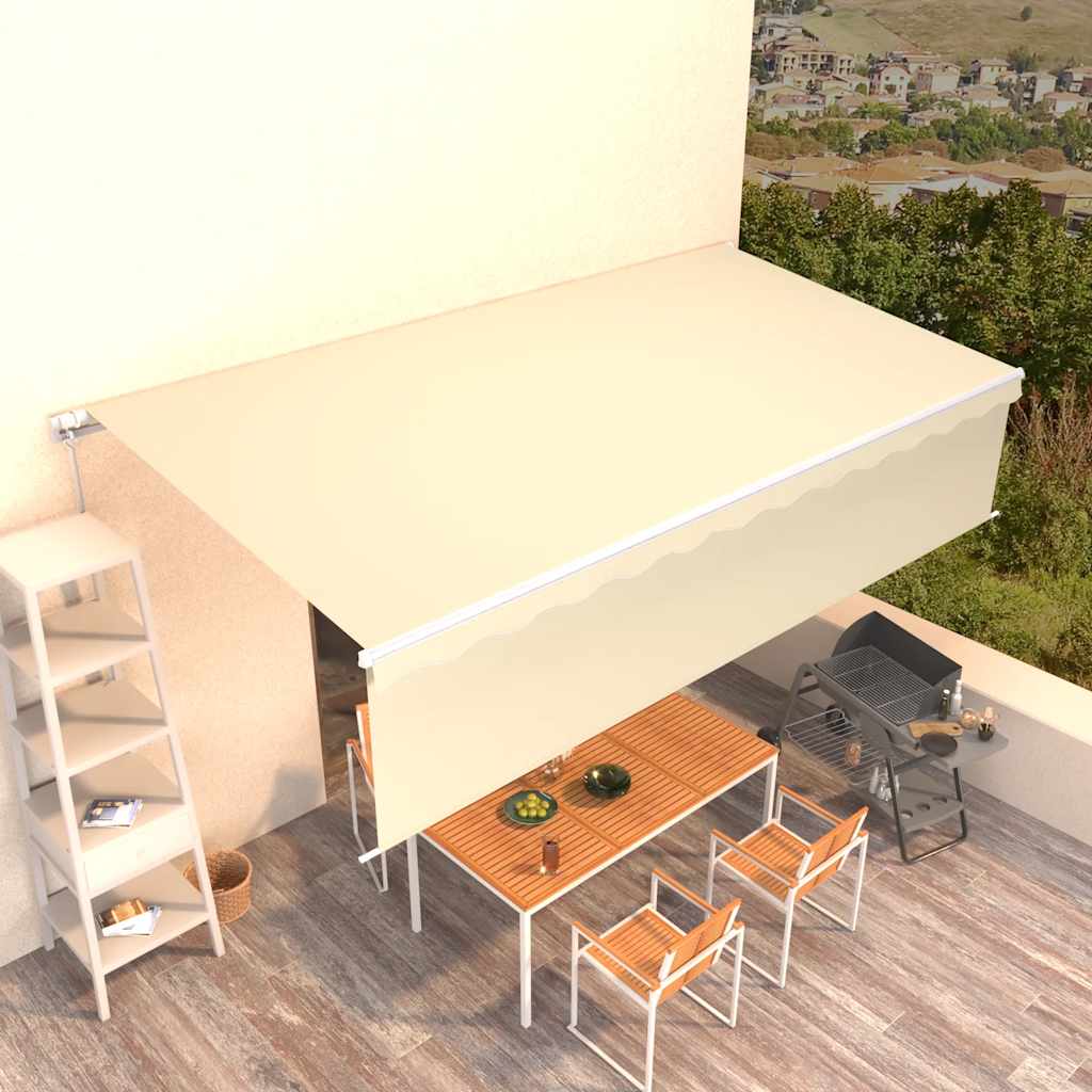 Tenda retrattile Crema Poliestere