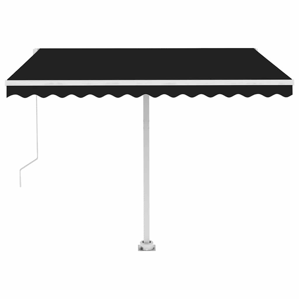 Tenda da Sole Autoportante Manuale 350x250 cm Antracite