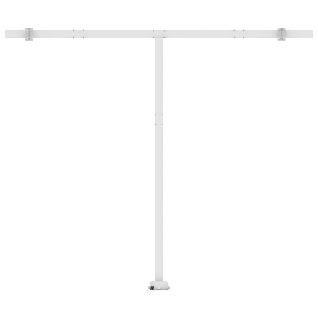 Tenda da Sole Automatica Autoportante 350x250 cm Blu e Bianca