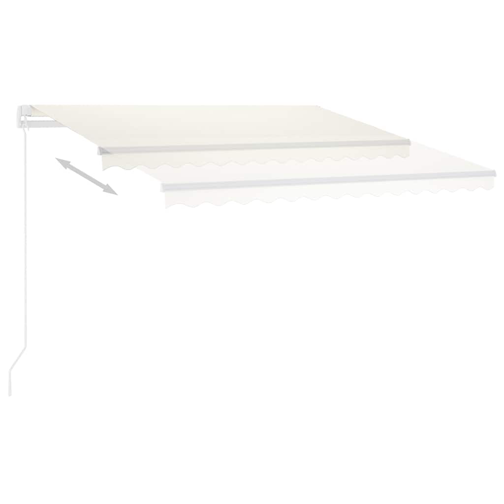 Tenda da Sole Automatica Autoportante 350x250 cm Crema
