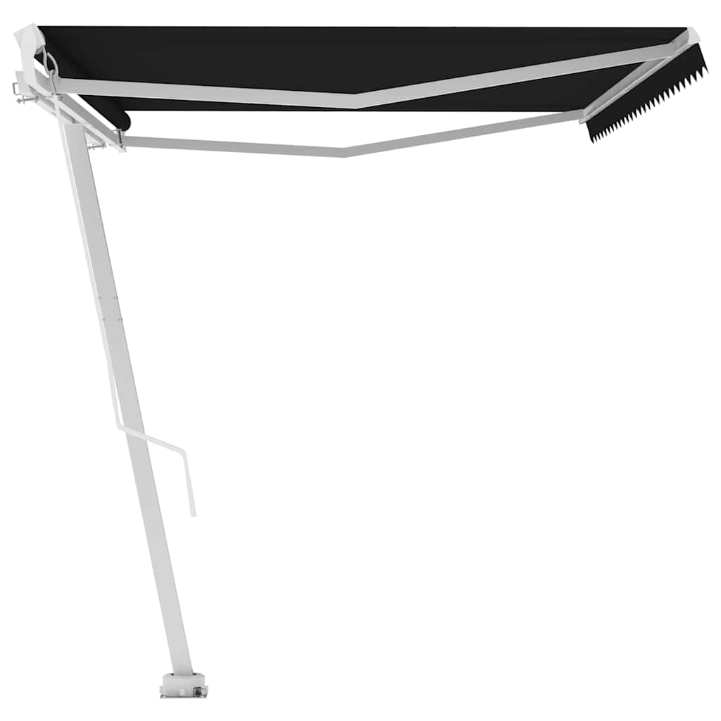 Tenda Sole Retrattile Manuale 500x300 cm Antracite
