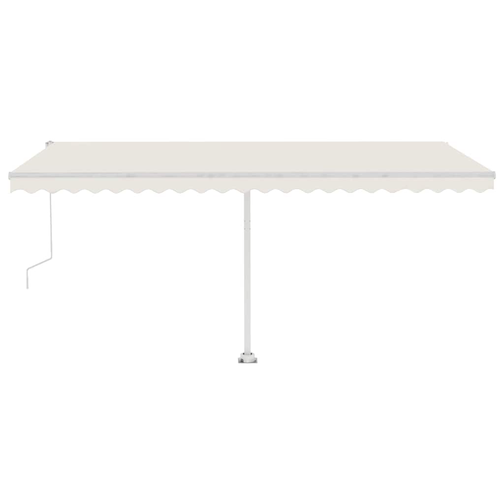 Tenda da Sole Automatica Autoportante 500x300 cm Crema