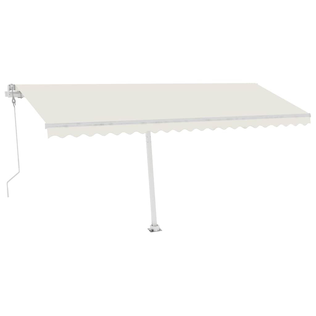 Tenda da Sole Automatica Autoportante 500x300 cm Crema