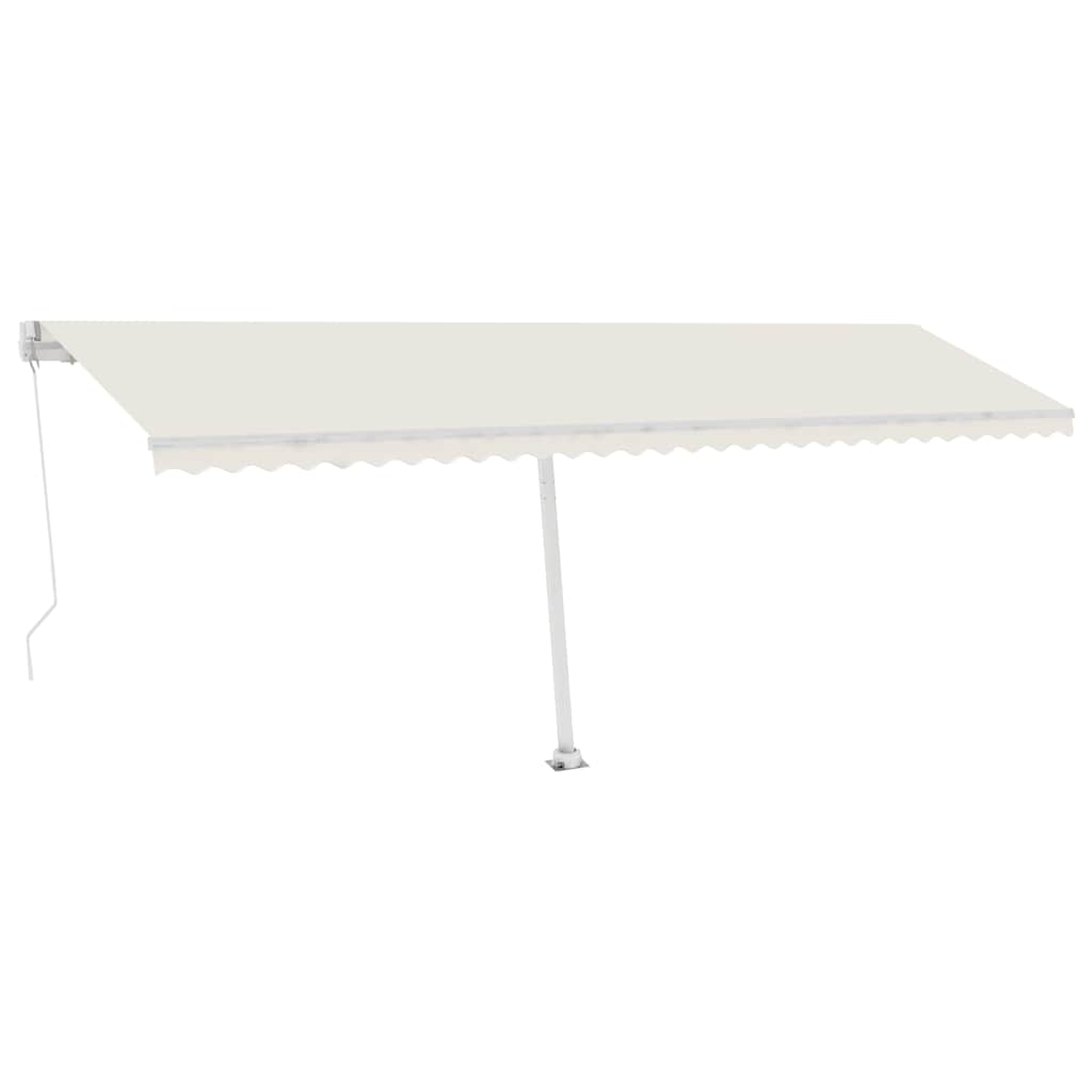 Tenda da Sole Autoportante Manuale 600x300 cm Crema