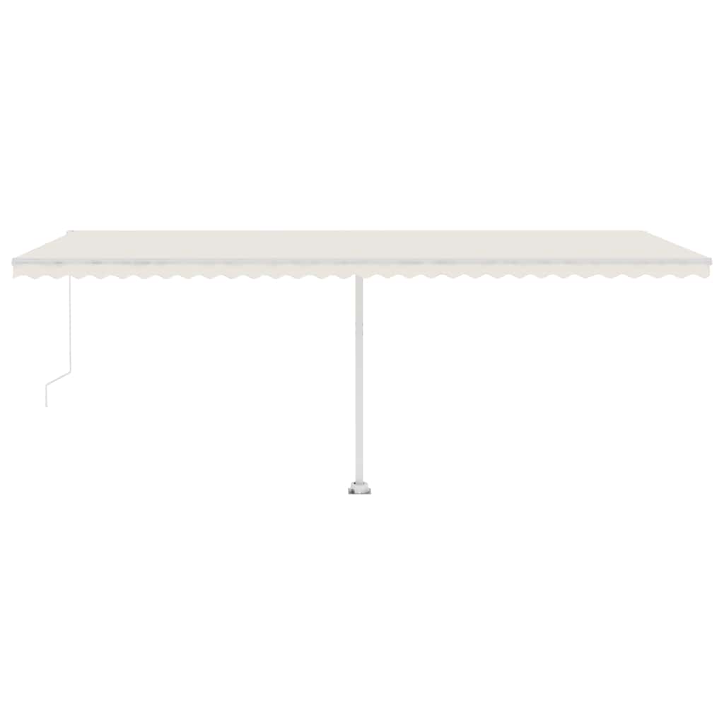 Tenda da Sole Autoportante Manuale 600x300 cm Crema