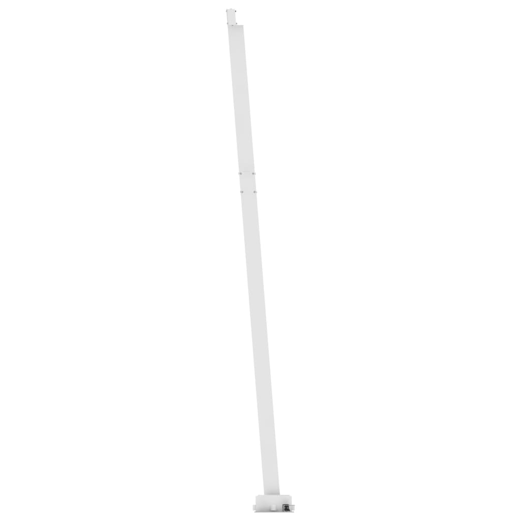 Tenda Automatica con Sensore Vento e LED 600x300 cm Blu Bianca