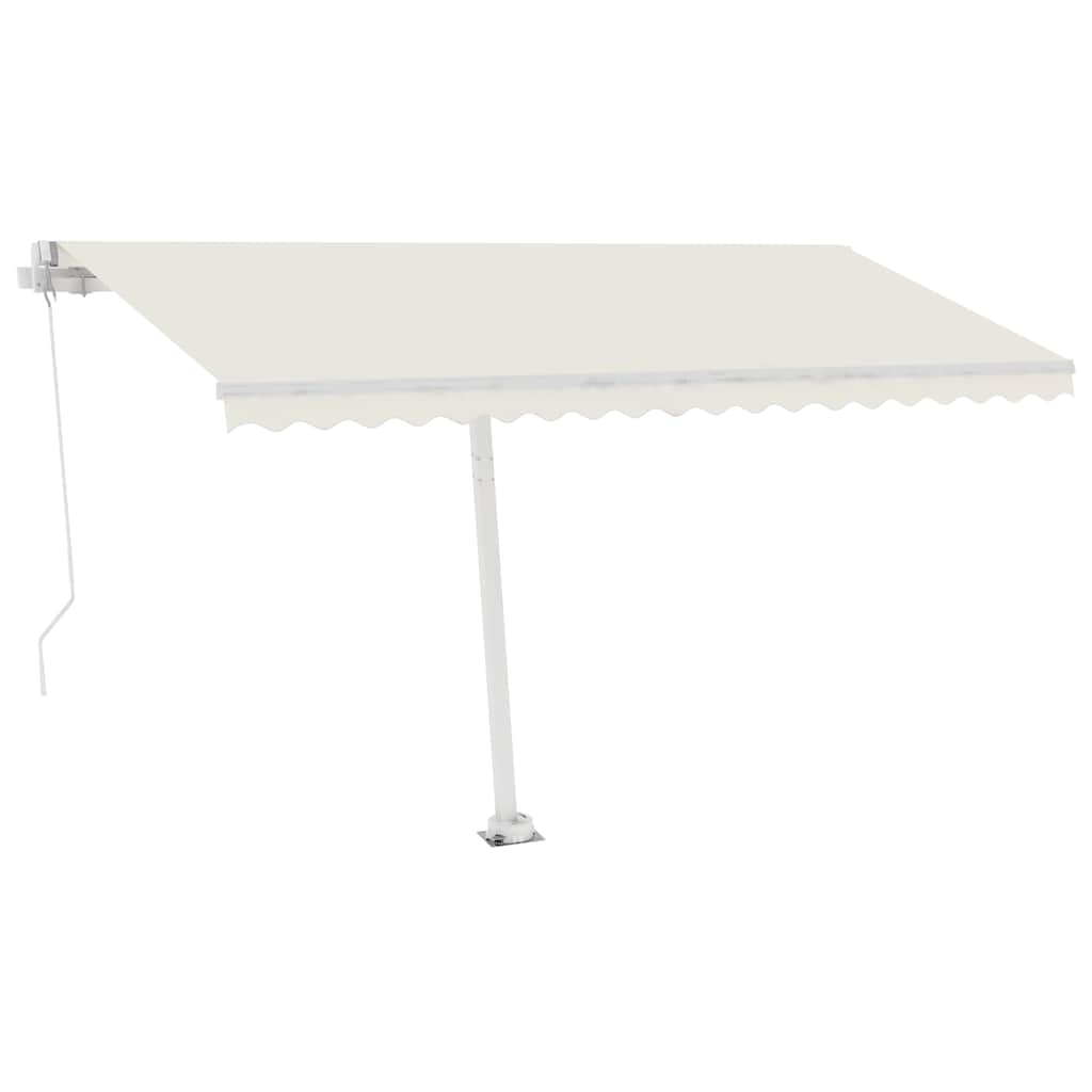 Tenda da Sole Manuale Autoportante 450x350 cm Crema
