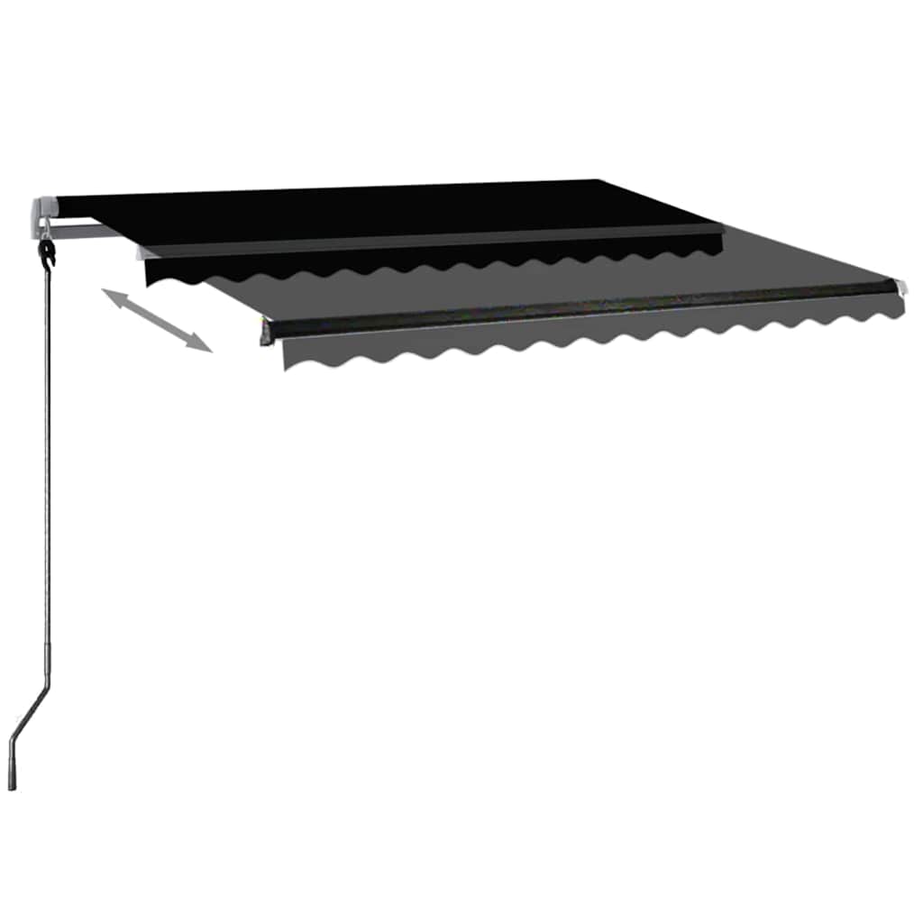 Tenda da Sole Automatica Autoportante 300x250 cm Antracite