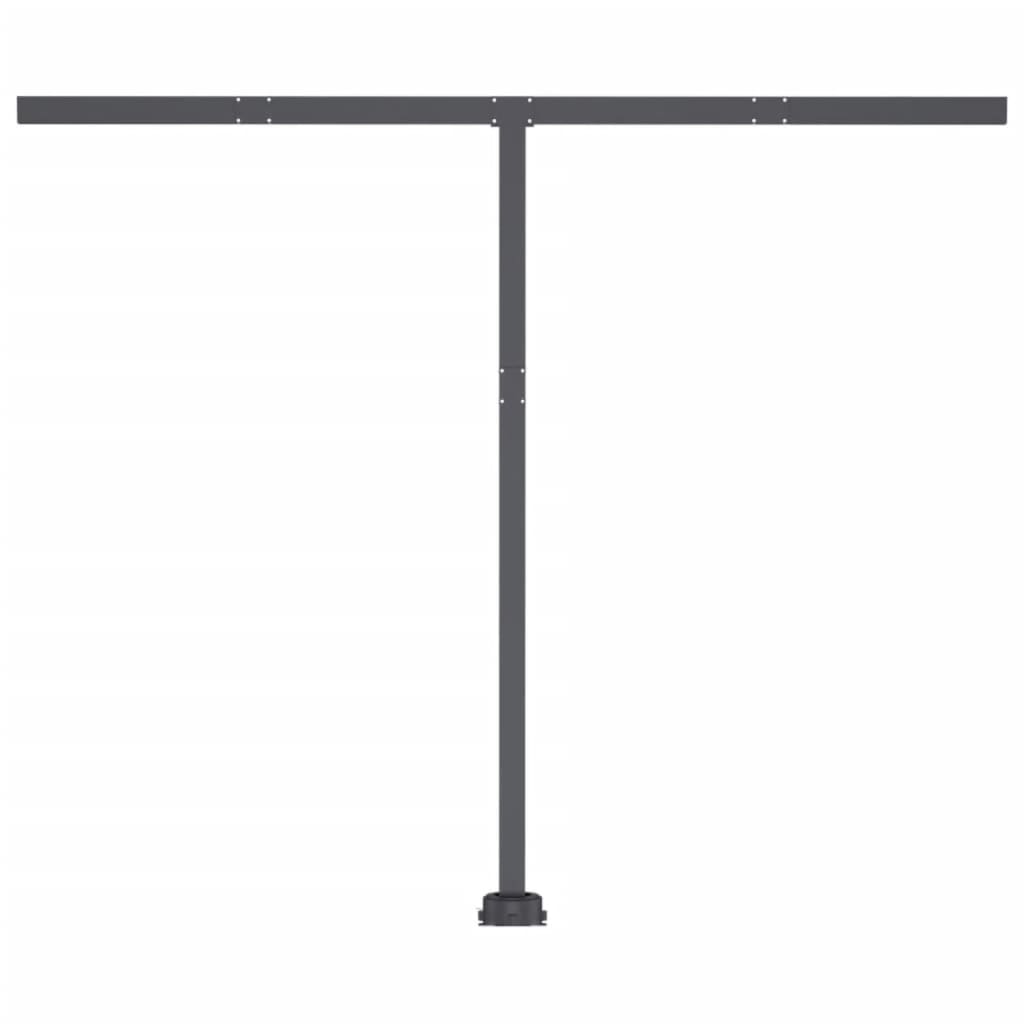 Tenda Automatica con Sensore Vento LED 300x250 cm Gialla Bianca