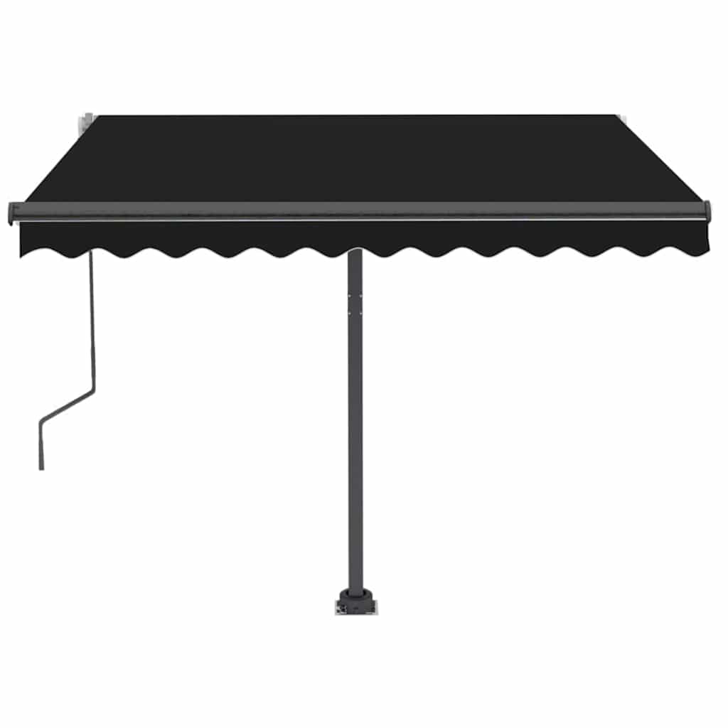 Tenda da Sole Autoportante Manuale 350x250 cm Antracite