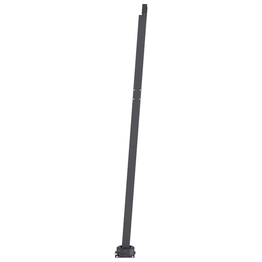 Tenda da Sole Retrattile Manuale con LED 300x250 cm Antracite