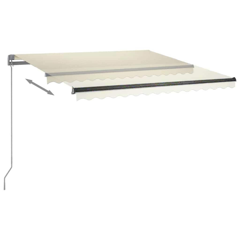 Tenda da Sole Automatica Autoportante 350x250 cm Crema