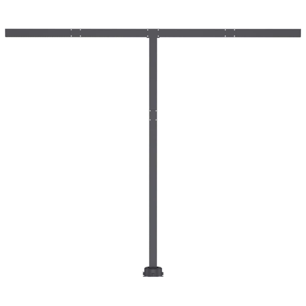 Tenda da Sole Autoportante Automatica 350x250 cm Gialla Bianca