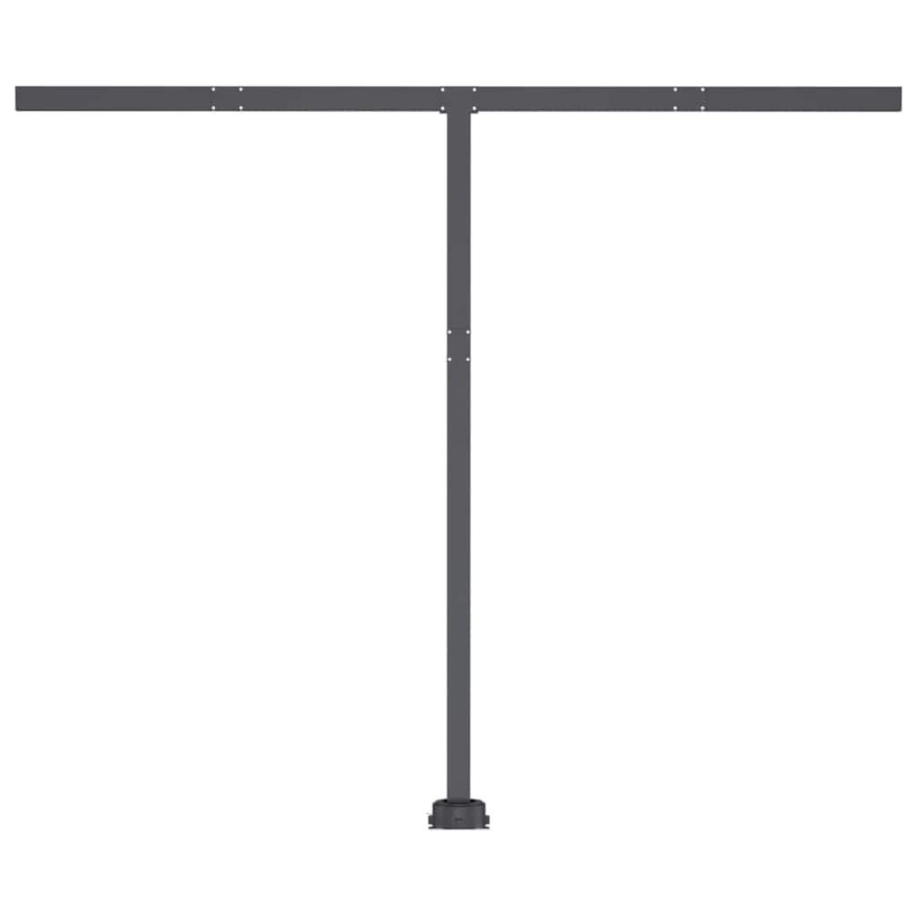 Tenda da Sole Automatica Autoportante 350x250cm Arancio Marrone