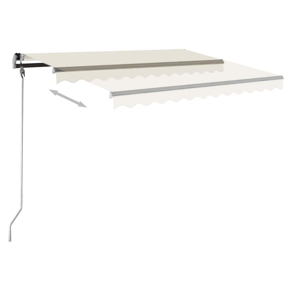 Tenda da Sole Automatica Autoportante 450x300 cm Crema