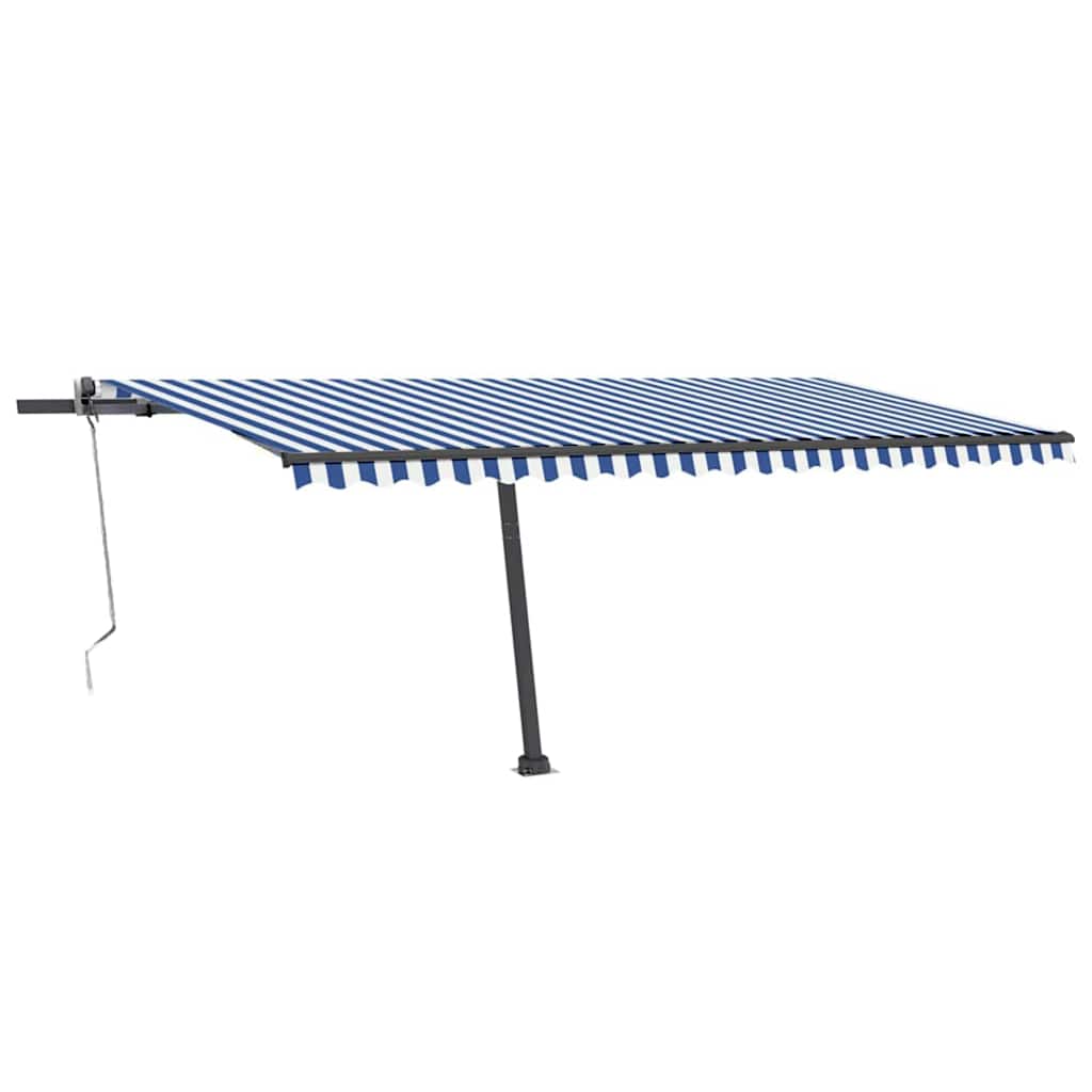 Tenda Retrattile Automatica 500x300 cm Arancione Marrone