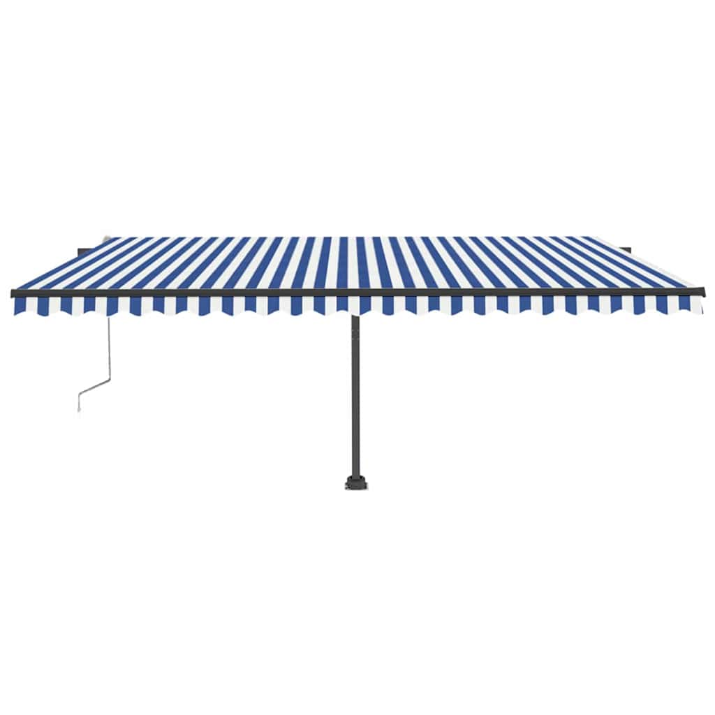 Tenda Retrattile Automatica 500x300 cm Arancione Marrone