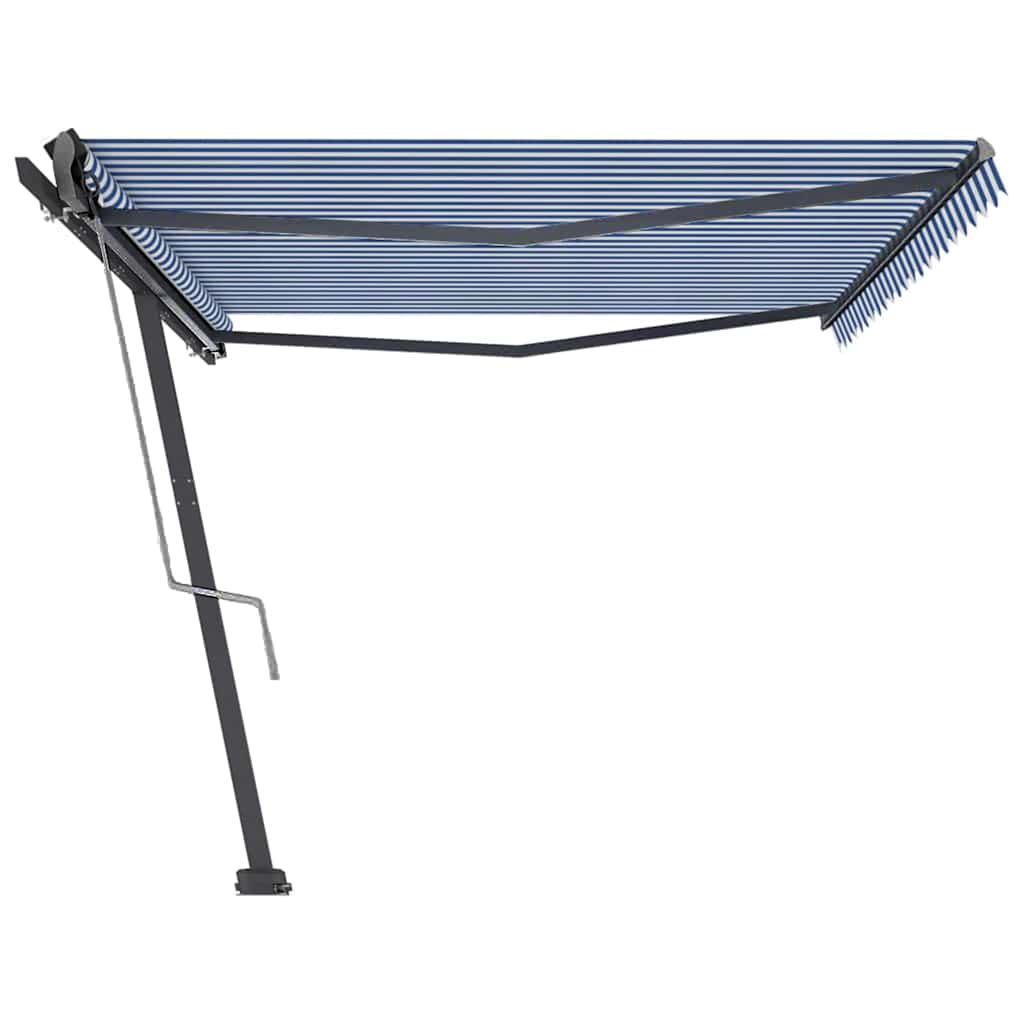 Tenda Retrattile Automatica 500x300 cm Arancione Marrone