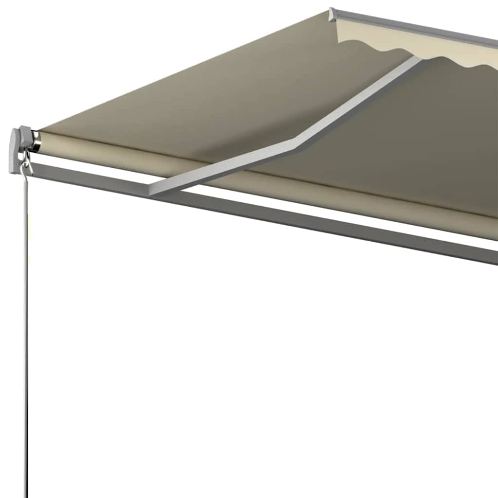 Tenda da Sole Autoportante Automatica 600x300 cm Crema