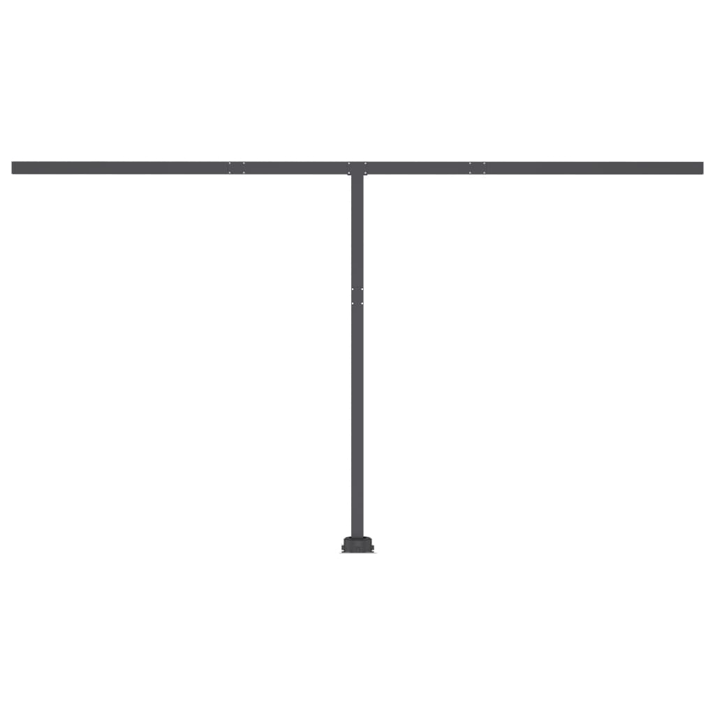 Tenda Automatica con Sensore Vento e LED 400x350 cm Crema