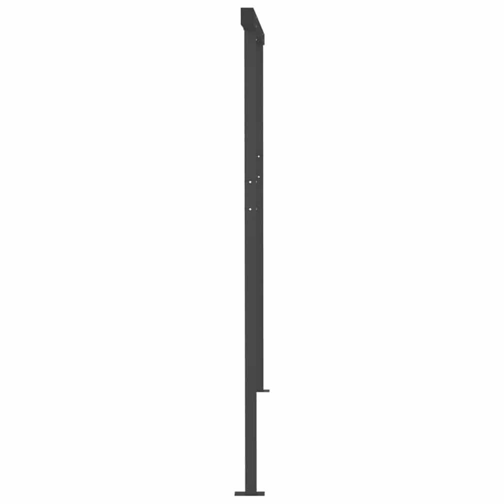 Tenda Automatica con Sensore Vento e LED 4x3 m Gialla Bianca