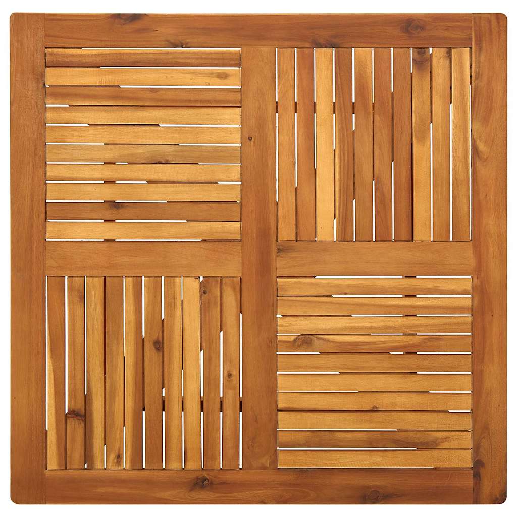Set Mobili da Pranzo per Giardino 5 pz Nero