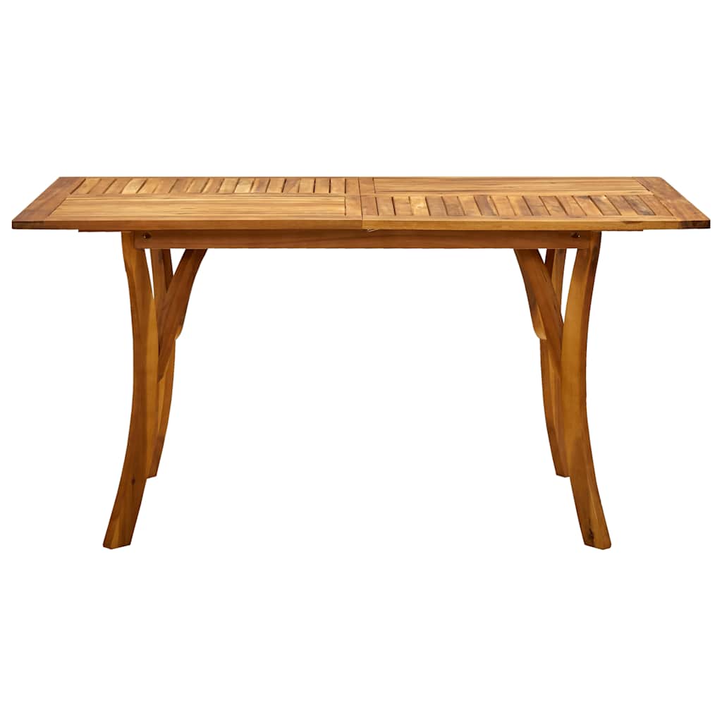 Set Mobili da Pranzo per Giardino 5 pz Nero