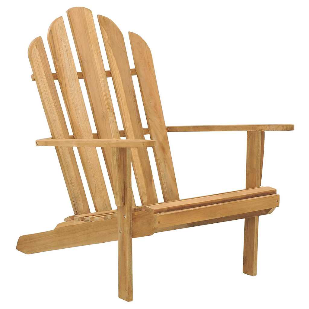 Sedie Adirondack 2 pz in Legno Massello di Teak