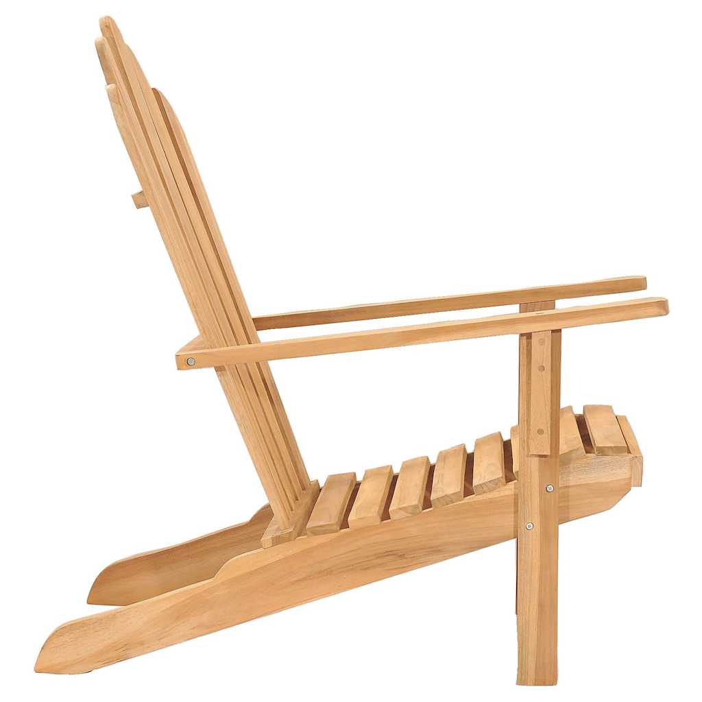 Sedie Adirondack 2 pz in Legno Massello di Teak