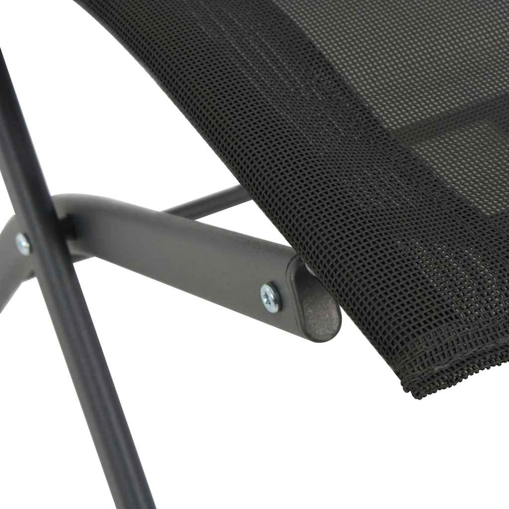 Set da Pranzo da Giardino 9 pz con Tavolo in Vetro